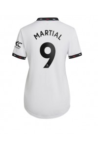 Manchester United Anthony Martial #9 Voetbaltruitje Uit tenue Dames 2022-23 Korte Mouw